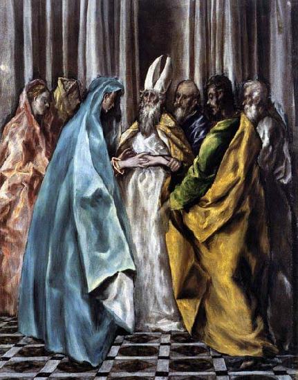 El Greco The Marriage of the Virgin Spain oil painting art